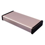 Hammond 1455L2202 Extruded Aluminium Enclosure 223x103x30.5 Natural