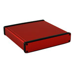 Hammond 1455R1601RD Extruded Aluminium Enclosure 160 x 165 x 30.5mm Red