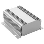 Hammond 1455KHD1201 Extruded Enclosure Heat Dissipative 120 x 86 x 51 Clear