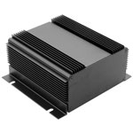 Hammond 1455NHD1201BK Extruded Enclosure Heat Dissipative 120 x 110 x 61 Black