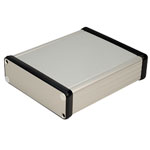 Hammond 1455L1201 Extruded Aluminium Enclosure 123 x 103 x 30.5mm Natural