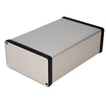 Hammond 1455N1601 Extruded Aluminium Enclosure 163 x 103 x 53mm Natural