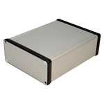 Hammond 1455Q1601 Extruded Aluminium Enclosure 163 x 120.5 x 51.5mm Natural