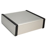 Hammond 1455T1601 Extruded Aluminium Enclosure 163 x 160 x 51.5mm Natural