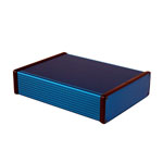 Hammond 1455T2201BU Extruded Aluminium Enclosure 223 x 160 x 51.5mm Blue