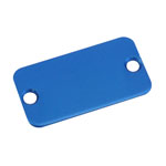 Hammond 1455DALBU-10 End Panel 1455D Series 1.5 x 45 x 25mm Blue