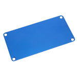 Hammond 1455NALBU-10 End Panel 1455N Series 1.5 x 103 x 53mm Blue