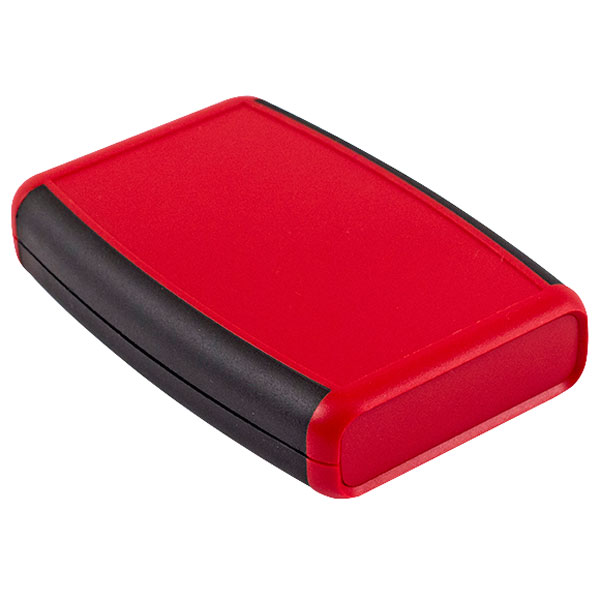  1553BRDBKBAT Red Soft Side Encl battery 117 x 79 x 24mm