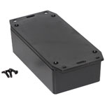 Hammond 1591XXCFLBK FRABS Enclosure Flanged Lid 121 x 66 x 40mm Black