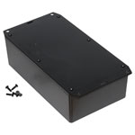 Hammond 1591XXEFLBK FRABS Enclosure Flanged Lid 193 x 113 x 61mm Black