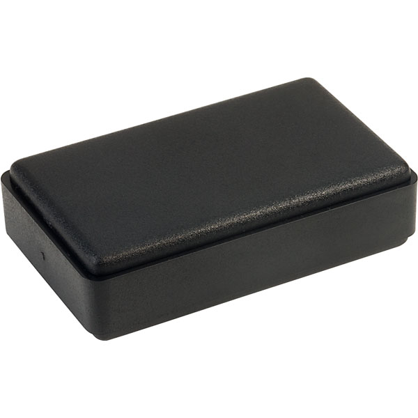 Kunststoff Leer Gehäuse Box ABS Case 55x30 Halbschalen schwarz Platine Bausatz 