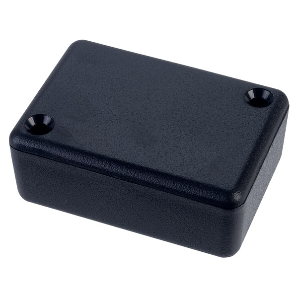 Image of Hammond 1551GBK Miniature ABS Enclosure Black 50x35x20mm
