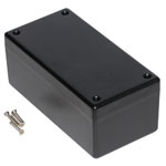 Hammond 1594DBK Heavy Duty FRABS Enclosure 131 x 66 x 55mm Black