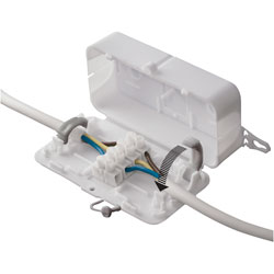 Hylec DEKSB-002 DEBOX Junction Box with 4 Pole VDE Terminal Block