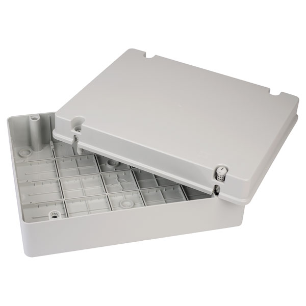 Gewiss GW 44 210 Junction Box Ip56 Screwed Lid Grey 380 x 300 x 120mm ...