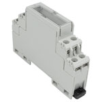 CamdenBoss CMEB/1PC/KIT DIN Rail Terminal Enclosure 18mm Open Top Clear