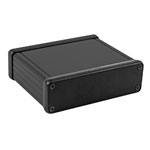 Hammond 1455L801BK Black Extruded Enclosure 103 x 80 x 30mm