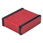 Hammond 1455L801RD Red Extruded Enclosure 103 x 80 x 30mm