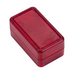 Hammond 1551ATRD Miniature Plastic Enclosure Translucent Red 35 x 20 x 15mm