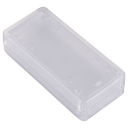 Hammond 1551CCLR Miniature Plastic Enclosure Translucent Clear 65 x 30 x 15mm