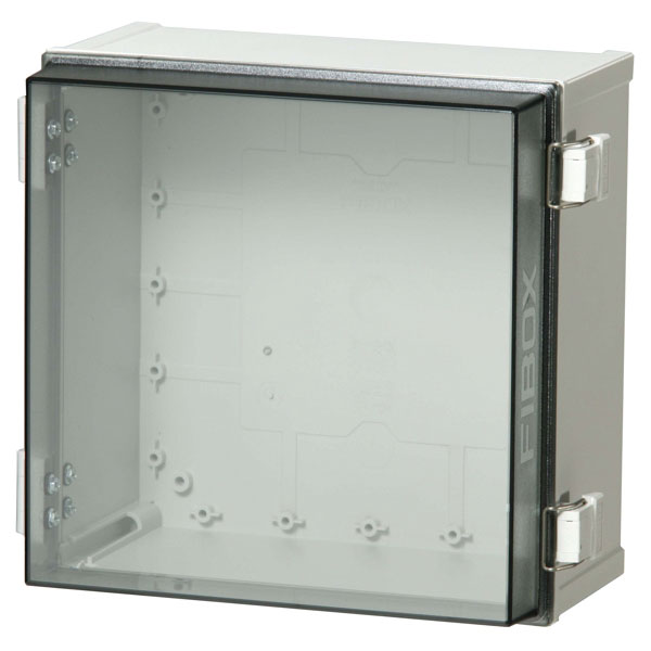 Fibox CAB PC 303018 T cabinet PC Enclosure Smoked Wall Mount 180x3...