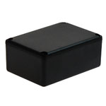 CamdenBoss RX2008/S pack of 5 Potting Box Black with Lid 54 x 23 x 38mm