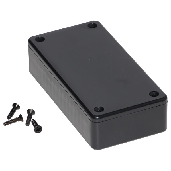 Image of Hammond 1591ASBK Multipurpose GPABS Enclosure 100x50x21 Black