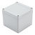 Hammond 1555LAGY Watertight ABS Enclosure Grey, Styled Lid 105 x 105 x 90mm