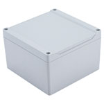 Hammond 1555QA2GY Watertight PC Enclosure Grey, Styled Lid 140 x 140 x 90mm