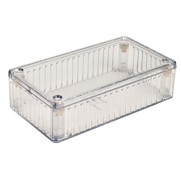 1591BTCL Hammond Clear Polycarbonate Enclosure Box 112 x 62 x 31mm 