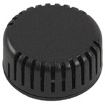 Hammond 1551V11BK Miniature ABS Round Enclosure Vented