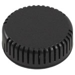 Hammond 1551V12BK Miniature ABS Round Enclosure Vented