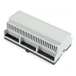 Hammond 1597DIN9GY 9 Module DIN Rail Mounted Enclosure