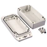 Hammond 1555C2F22GY IP67 Watertight Enclosure with Flanged Lid 120 x 66 x 42mm