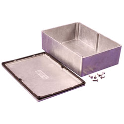 Hammond 1550WE IP66 Diecast Aluminium Enclosure Natural (171 x 121 x 55mm)