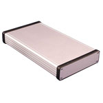 Hammond 1455P2201 Extruded Aluminium Enclosure 223 x 120.5 x 30.5mm Natural