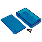 Hammond 1551JTBU Miniature Plastic Enclosure 60 x 35 x 15 Transparent Blue