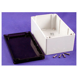 1554P2GY - Hammond - Plastic Enclosure, Watertight, Flat Lid