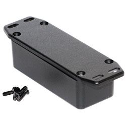 Hammond 1590AFLBK Diecast Enclosure Flanged Lid Black (92.5 x 38.5 x 31mm)