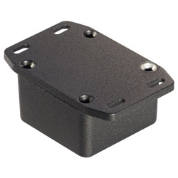 Hammond 1590LBFLBK Diecast Enclosure Flanged Lid Black (50.5 x 50.5 x 31mm)