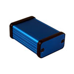 Hammond 1455D601BU Extruded Aluminium Enclosure 60 x 45 x 25mm Blue