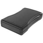 CamdenBoss CHH452PBK Palm Case139 x 82.5 x 26mm Black PP3 Battery Textured Lid