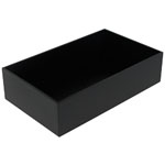 CamdenBoss RTM106-BLK/1 Open Potting Boxes Black 100 x 60 x 25mm 100 Series