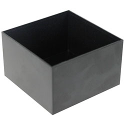 CamdenBoss RTM108-BLK/1 Open Potting Boxes Black 50 x 50 x 30mm 100 Series