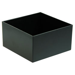 CamdenBoss RTM114-BLK/1 Open Potting Boxes Black 75 x 75 x 40mm 100 Series