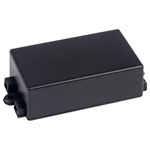 CamdenBoss 400-011 Lugged Lid ABS Box Black 65 x 38 x 22mm 400 Series