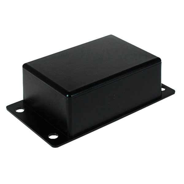  RX509A 500 Series Flanged Potting Boxes Black 66 x 46 x 26mm