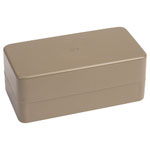 CamdenBoss BIM2002/22-GY/GY ABS Cases Deep Profile Grey 100x 50 x 40mm