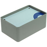 CamdenBoss BIM4003-GY/PG Aluminium Lid Case Grey 85 x 56 x 35mm 4000 Series