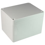 CamdenBoss 7200-221 Polycarbonate Case Grey Lid 115 x 90 x 80mm 7200 Series